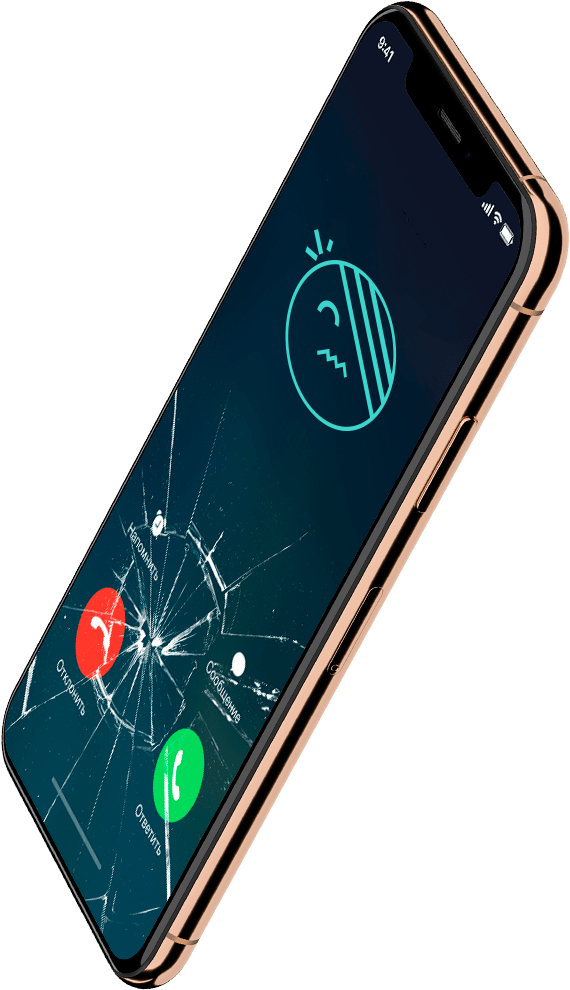 Разбитый Iphone